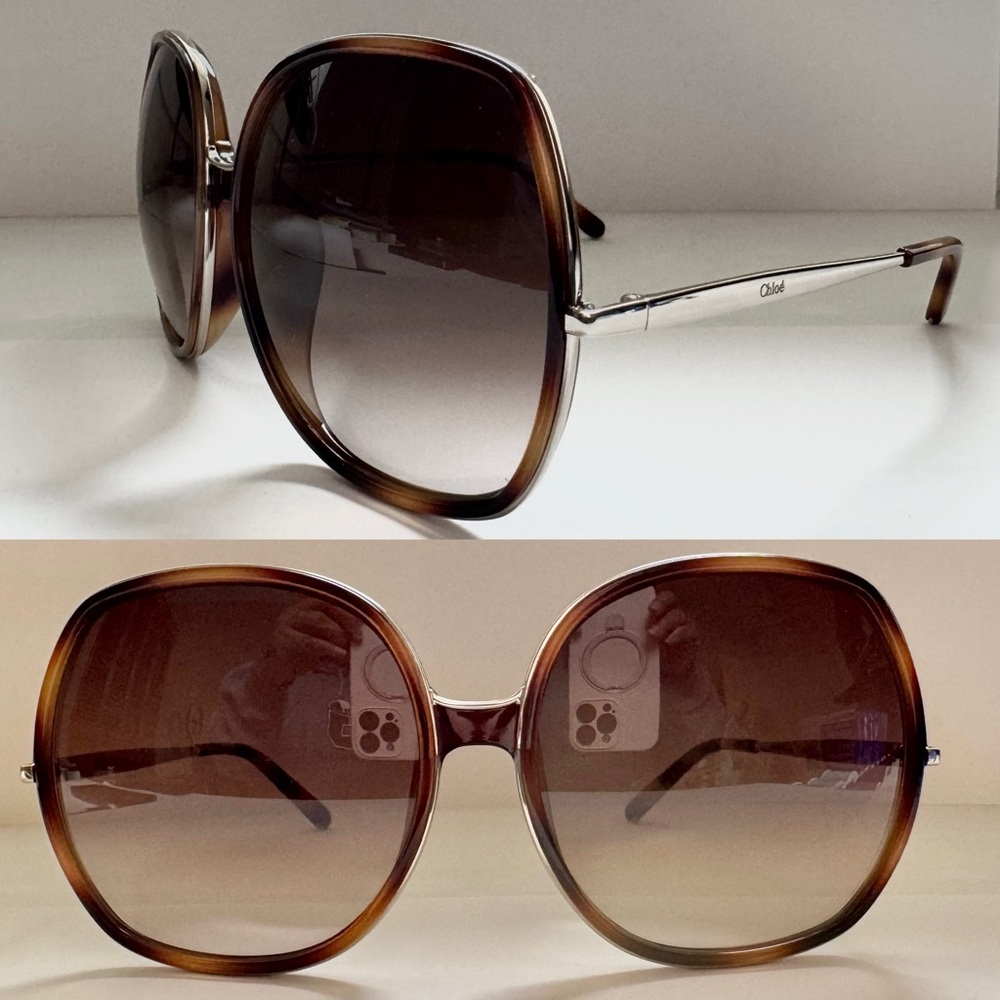 Chloe Brown Retro Glam Sunglasses